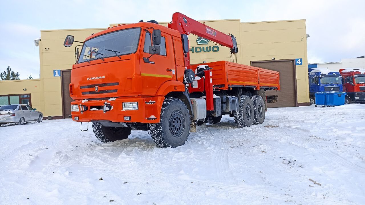 Бортовой автомобиль КАМАЗ 43118 с КМУ Horyong HRS216