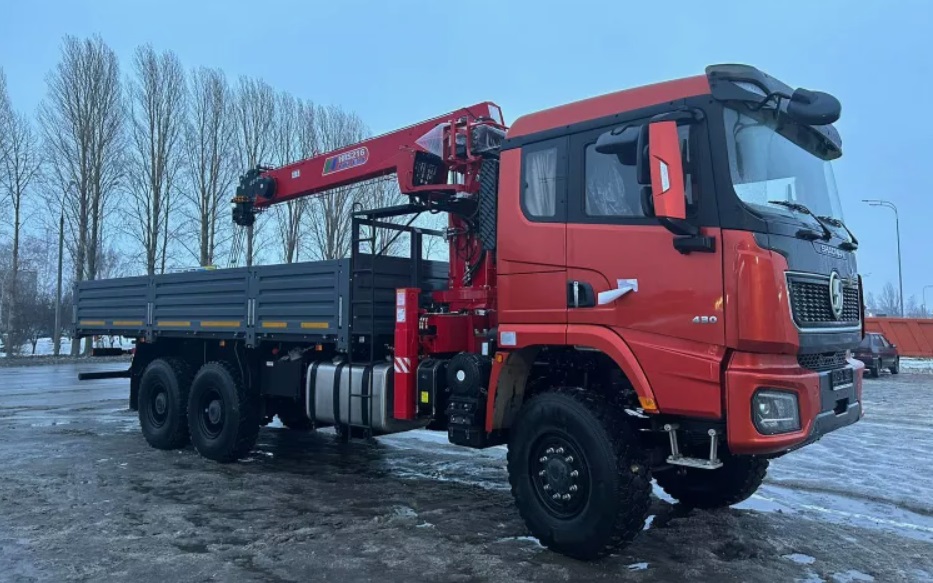 Бортовой автомобиль Shacman X3000 с КМУ Horyong HRS 206