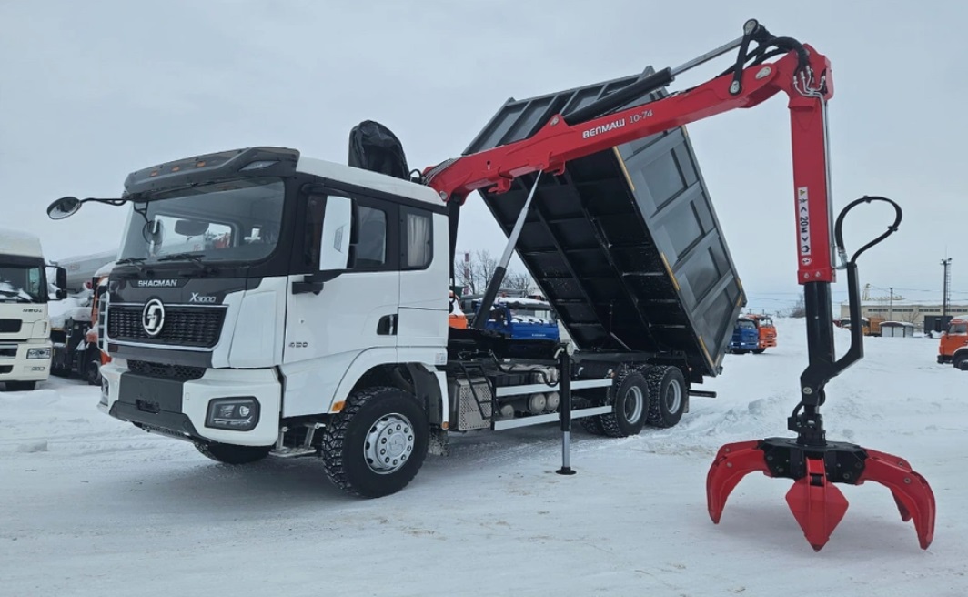 Ломовоз shacman x3000 КМУ МАЙМАН  90S(MM-90)